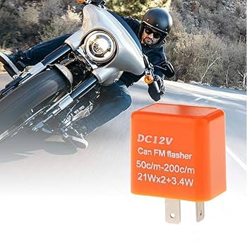Amazon.co.jp: YFFSFDC 2 Pin Motorcycle Flasher Relay 12V LED